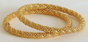 Light weight sales gold kada designs