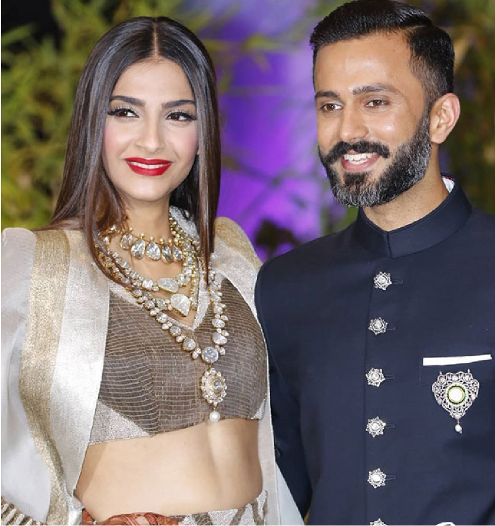 Sonam Kapoor wedding jewelry - Dhanalakshmi Jewellers