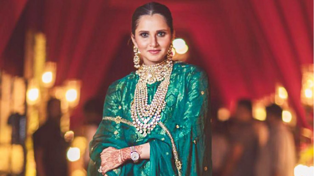 Anam Mirza's wedding jewelry