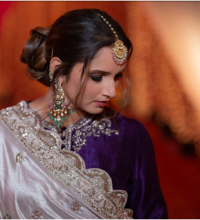 Sania Mirza's wedding jewelry