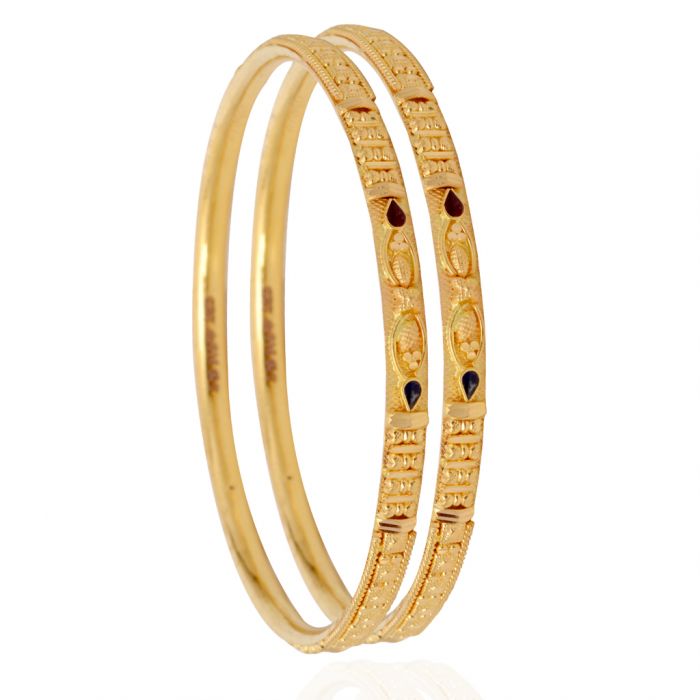 2 gold bangles in 20 grams