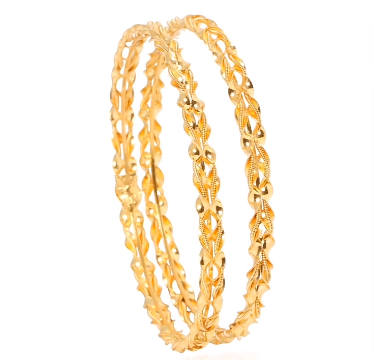 2 gold bangles in 20 grams