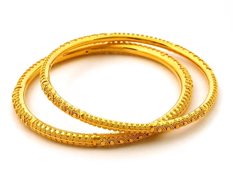 2 gold bangles in 20 grams