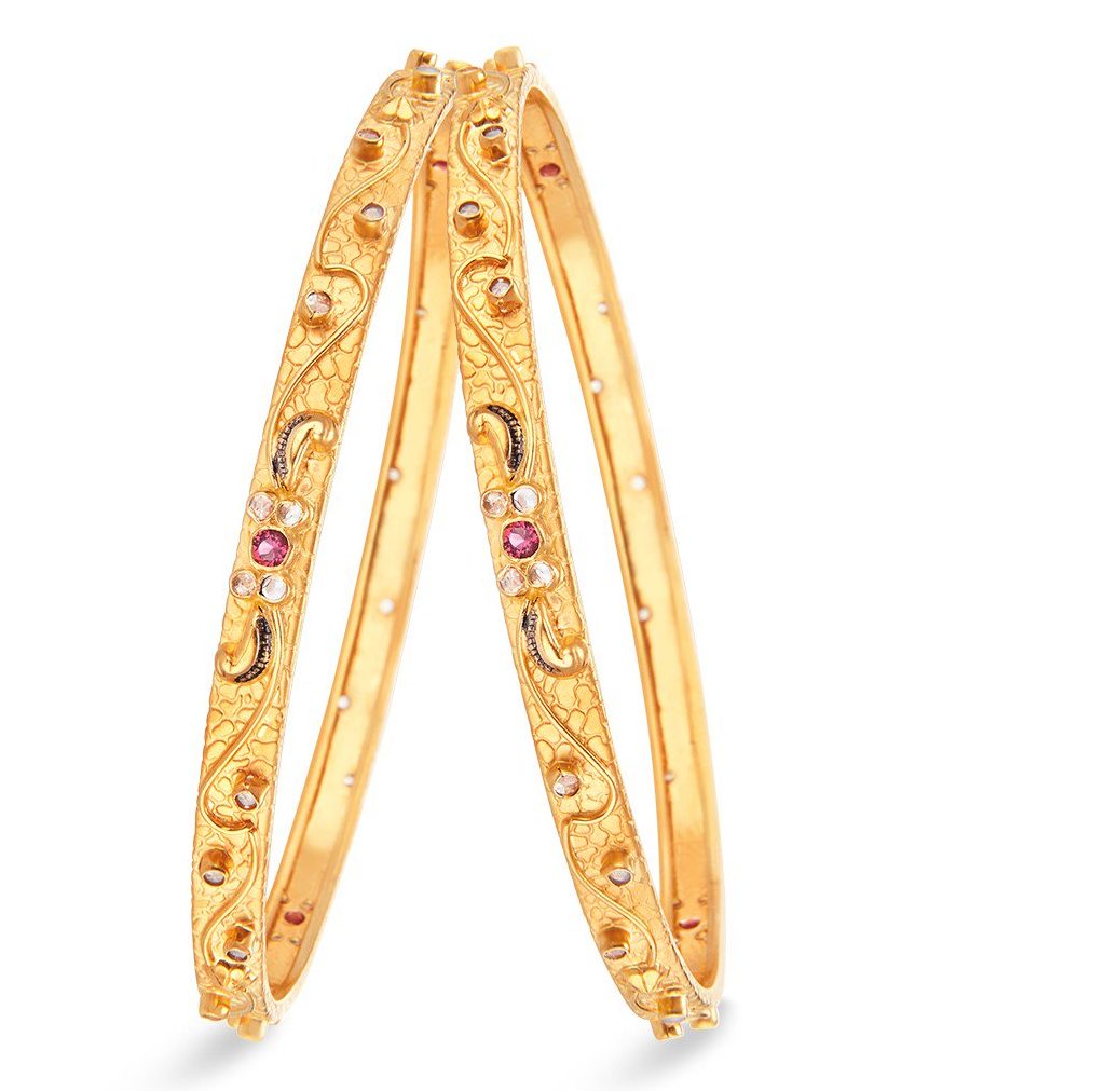 Buy Trendy Gold Bangles Designs Online For Women At Best Prices