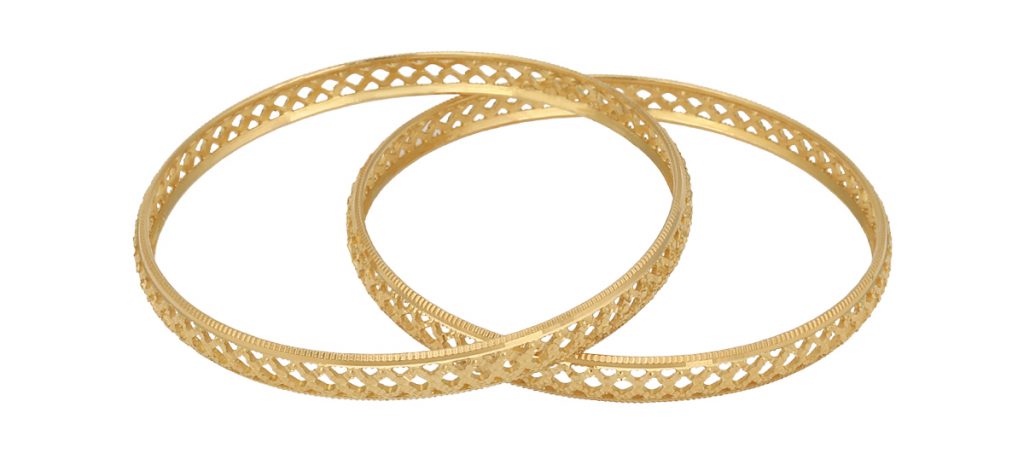 2 gold bangles in 20 grams