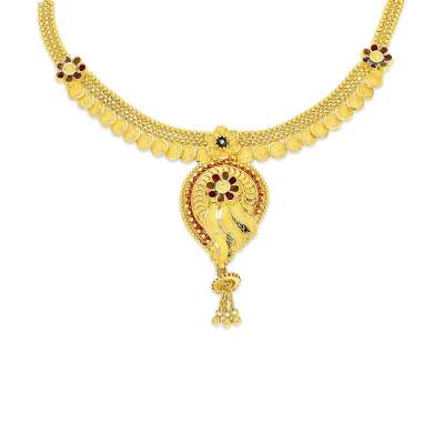 20 gram gold necklace - Dhanalakshmi Jewellers