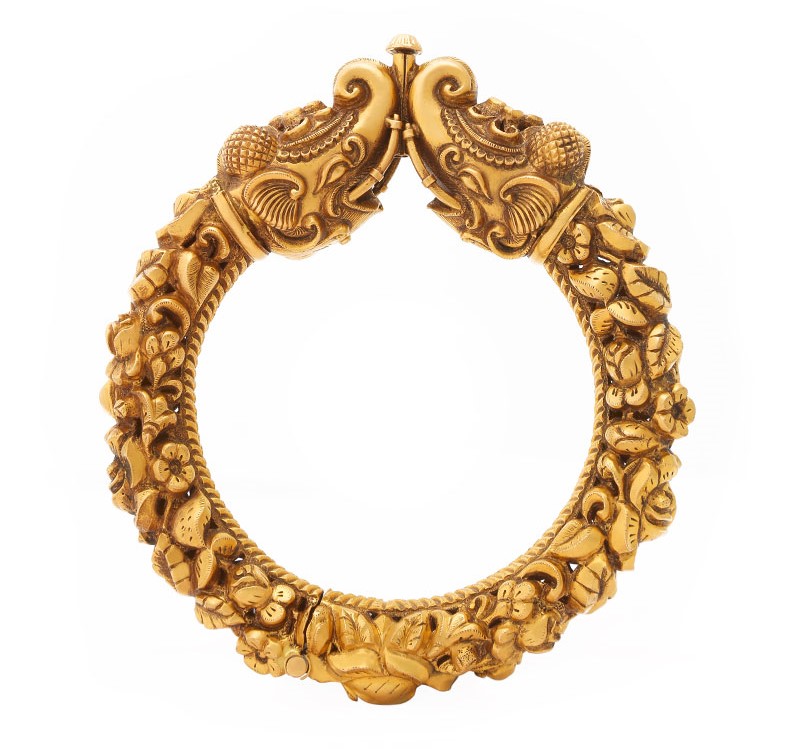 Unique gold kada design shop