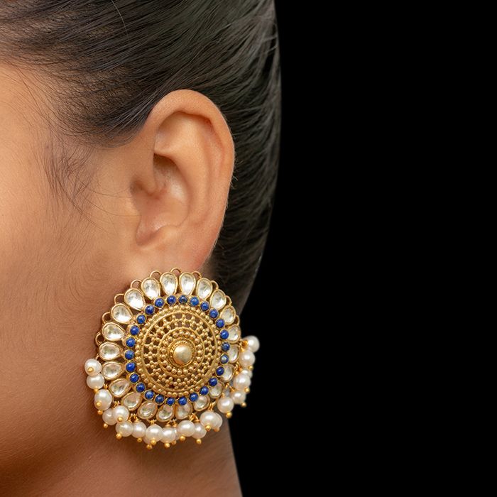 Update more than 83 big stud earrings online india best - esthdonghoadian