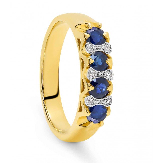 Gold Rings for Women with Stones