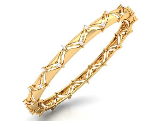Diamond Bangles