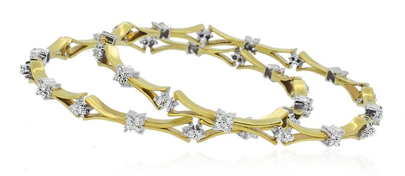 Diamond Bangles