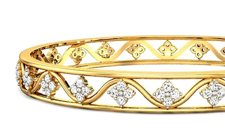 Diamond Bangles