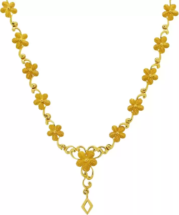 Light Weight Gold Necklace