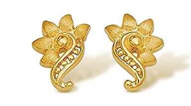 Gold Stud Earring