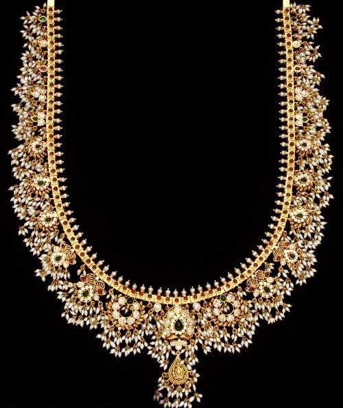 Guttapusalu Long Necklace