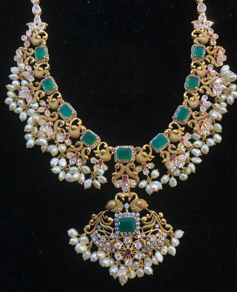 Guttapusalu Short Necklace Designs - Dhanalakshmi Jewellers