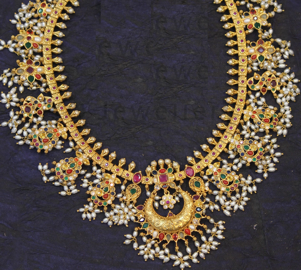 Guttapusalu Short Necklace Designs - Dhanalakshmi Jewellers