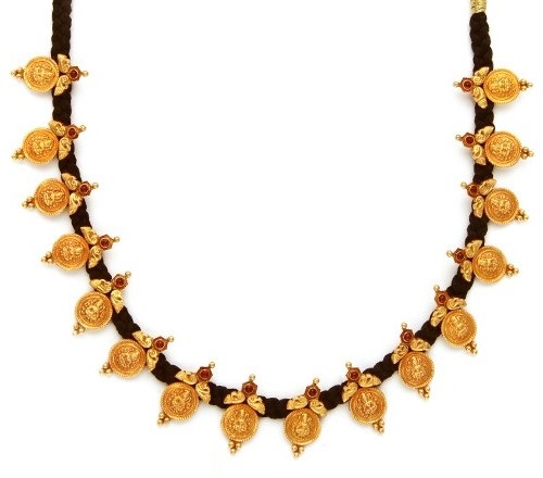 Kasu Mala Necklace Designs - Dhanalakshmi Jewellers