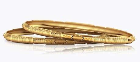 Gold bangle designs sales in 8 grams