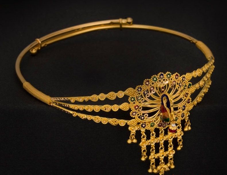 Light Weight Gold |Armlet Designs|Bridal Vanki|Bajuband