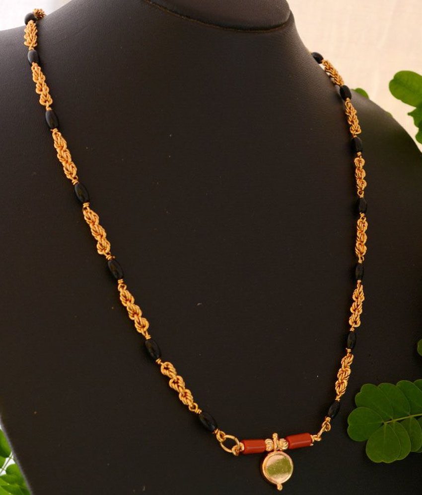 Coral Mangalsutra
