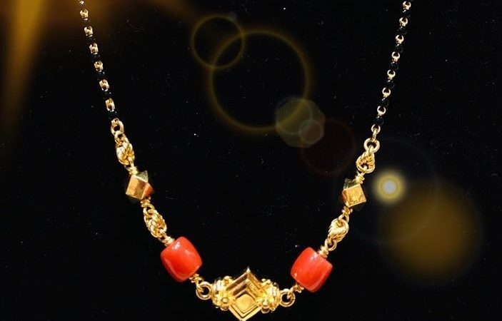 Coral Mangalsutra