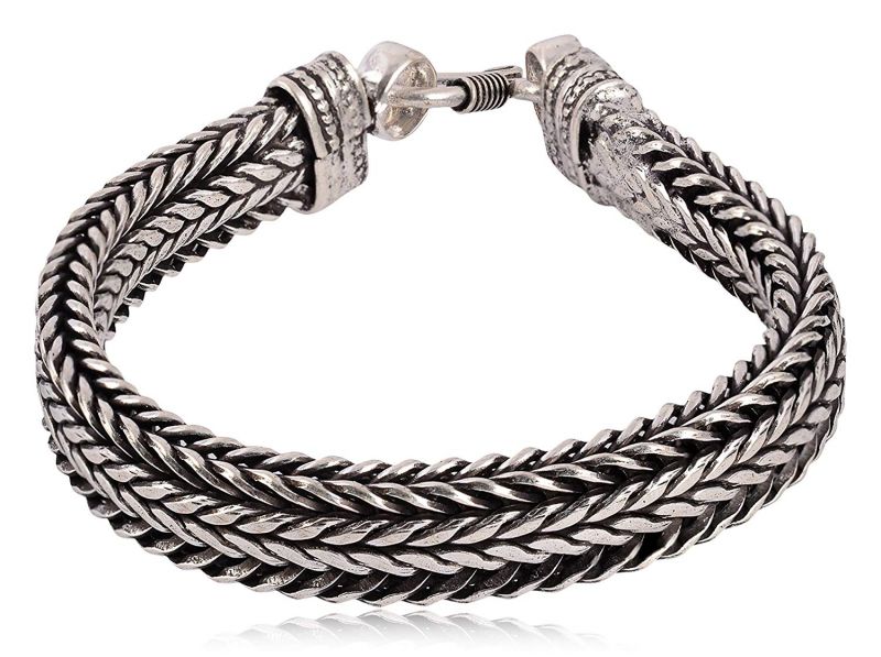 Latest Silver Bracelet Designs for Men - Dhanalakshmi Jewellers