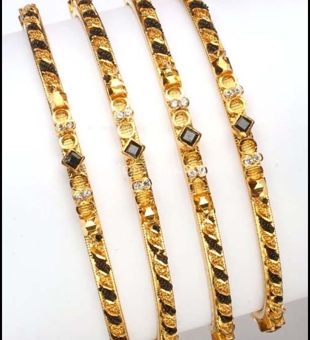 Karimani Gold Bangles 