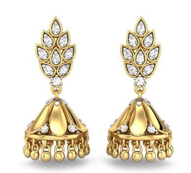 Antique Gold Jhumka