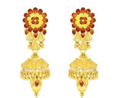 Antique Gold Jhumka