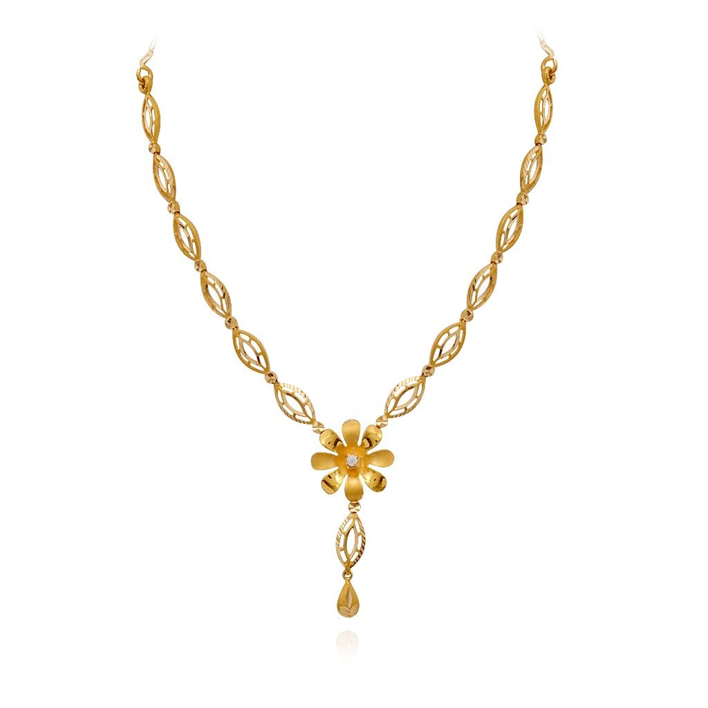 Light Weight Gold Necklace