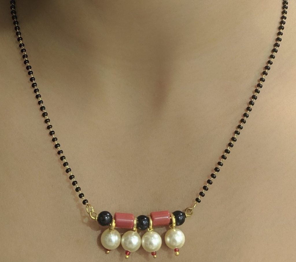 Coral Mangalsutra