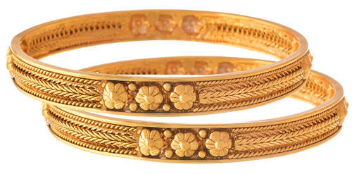 Gold Bangles designs in 40 grams