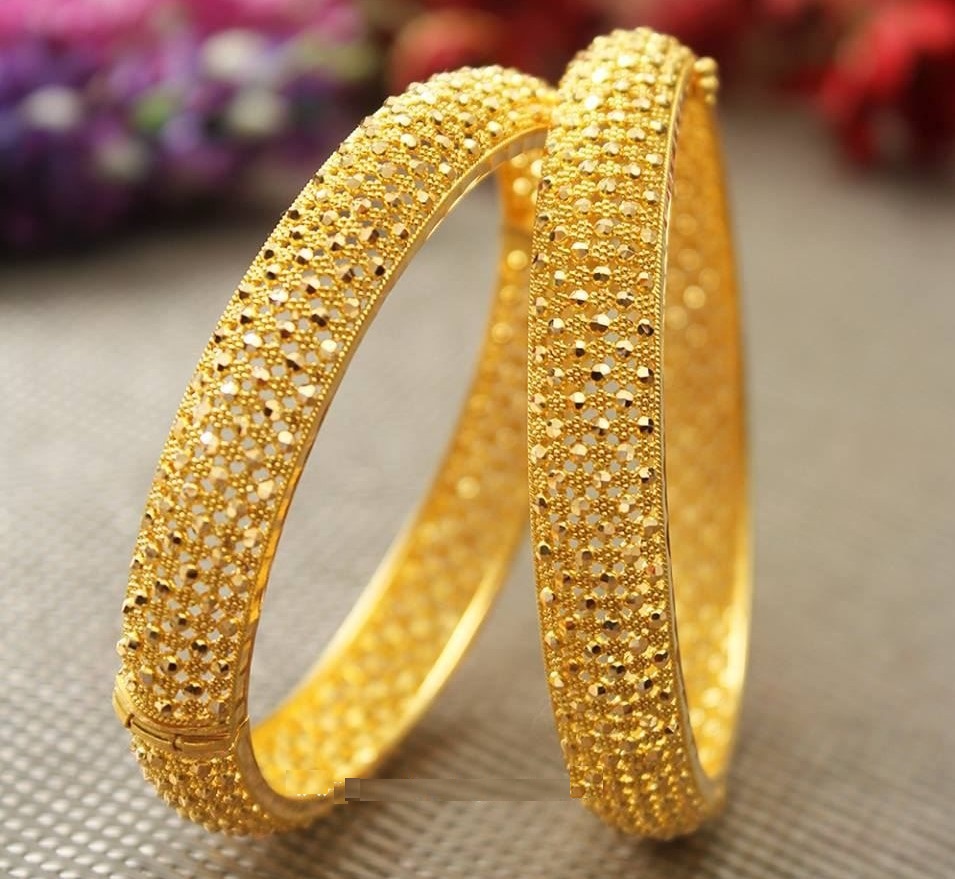 Latest Bangle Designs In Gold Dhanalakshmi Jewellers