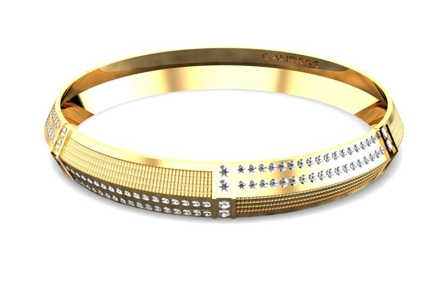 Gold kada for men