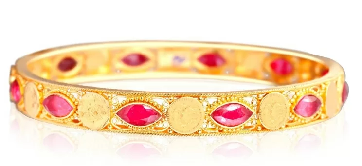 Kerala Style Gold Bangle