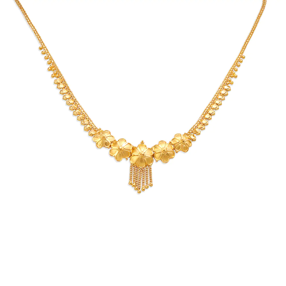 Light Weight Gold Necklace