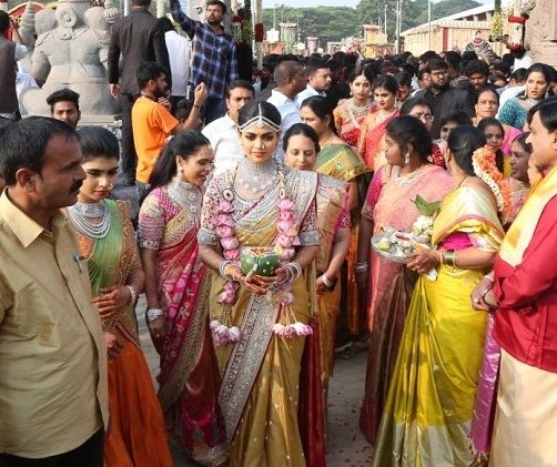 Sriramulu's daughter Rakshita's Wedding| Sanjeev Reddy