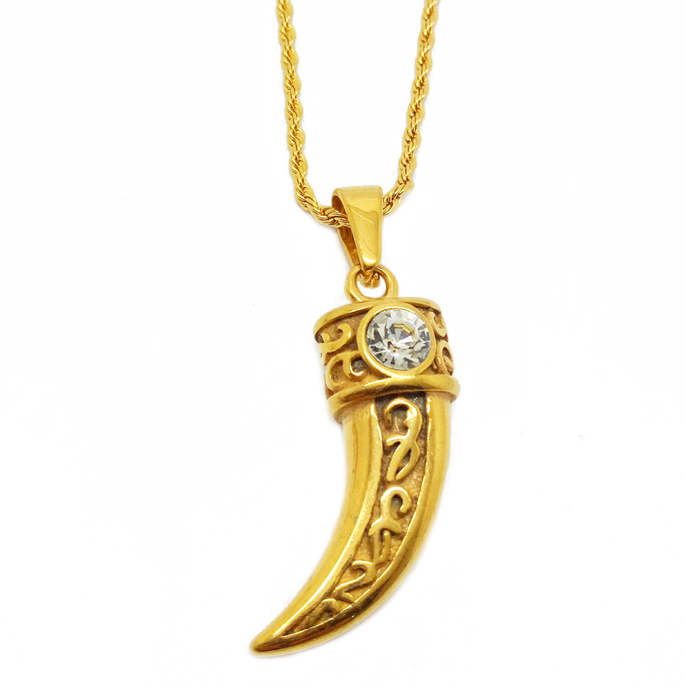 h Gold Pendants for Men