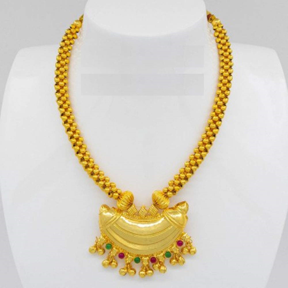 22k Gold Thushi Necklace