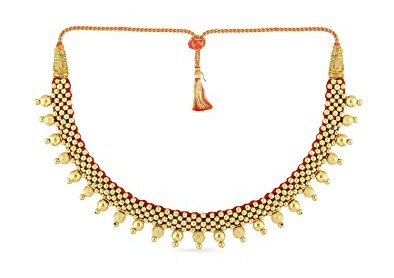 22k Gold Thushi Necklace