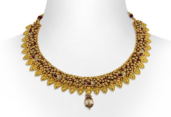 Braided Thushi Necklace – Kalapuri