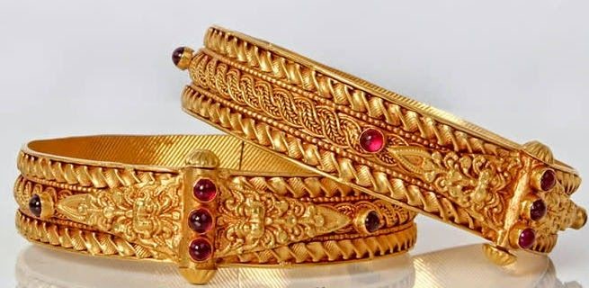 Antique Gold Bangles