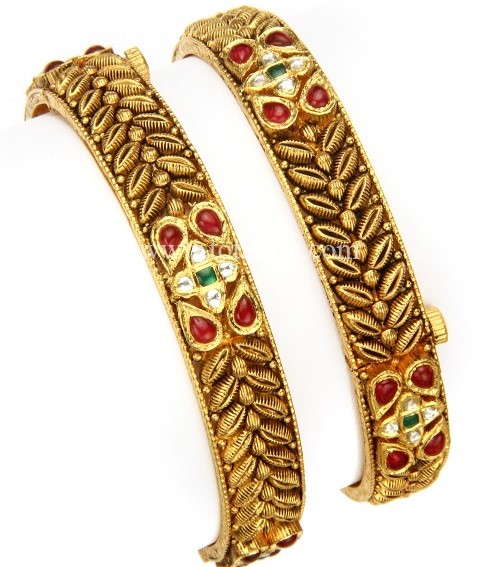 Antique Gold Bangles