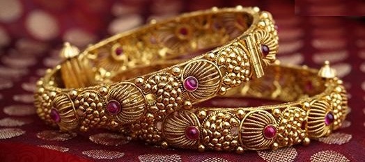 Antique Gold Bangles