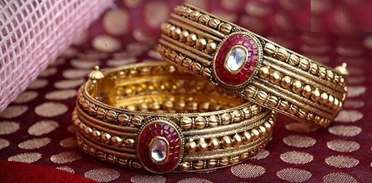 Antique Gold Bangles