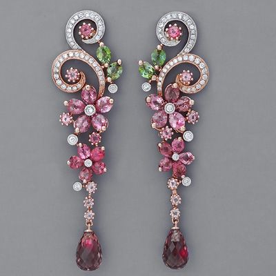 Gemstone Earring