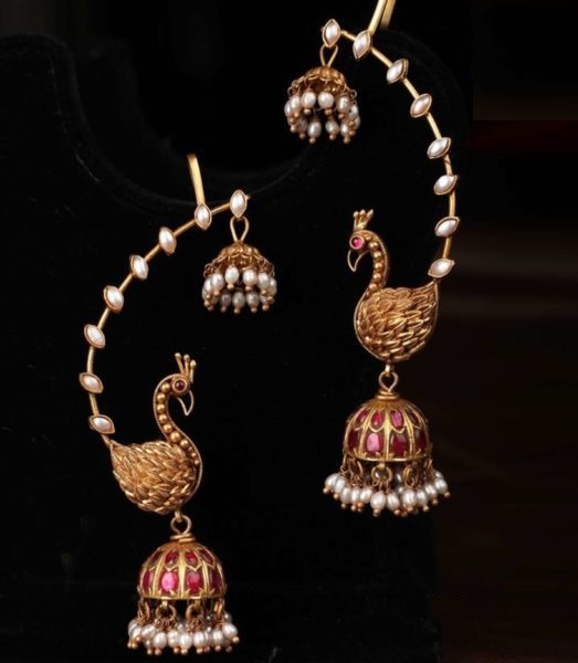 Gold Jhumka|Latest Gold Jhumka Designs