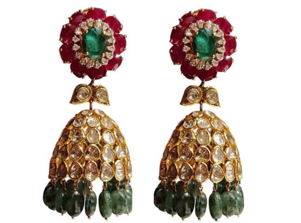 Gold Jhumka|Latest Gold Jhumka Designs