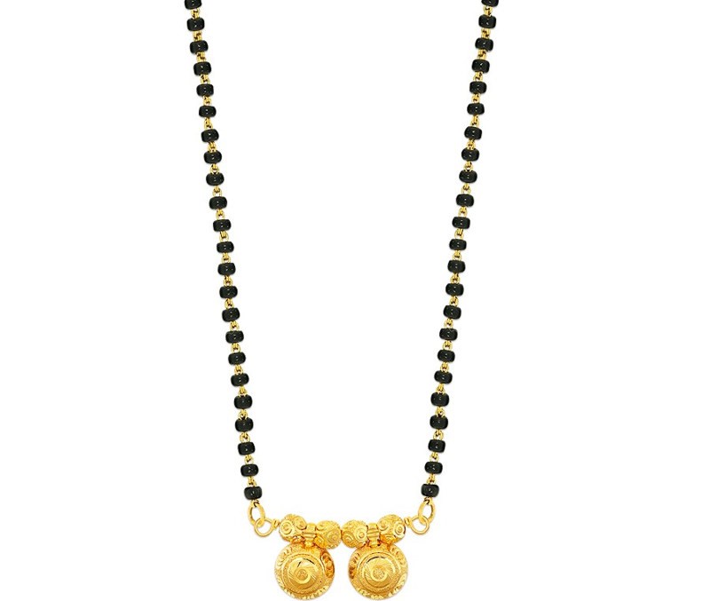 Single Chain Gold Mangalsutra 